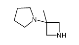 1-(3-METHYL-3-AZETIDINYL)-PYRROLIDINE结构式