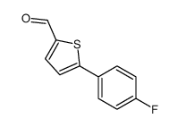 5-(4-Fluorophenyl)thiophene-2-carboxaldehyde Structure