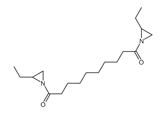 1,10-Bis(2-ethyl-1-aziridinyl)-1,10-decanedione结构式