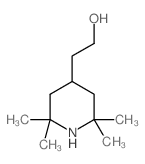 2-(2,2,6,6-TETRAMETHYL-4-PIPERIDINYL)-1-ETHANOL结构式