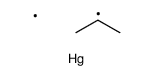 methyl(propan-2-yl)mercury Structure