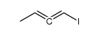 1-iodo-buta-1,2-diene结构式