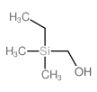 Methanol,1-(ethyldimethylsilyl)- Structure