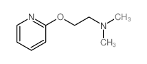 Ethanamine,N,N-dimethyl-2-(2-pyridinyloxy)- structure