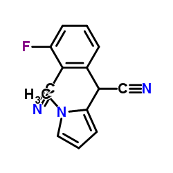 2-(2-CYANO-3-FLUOROPHENYL)-2-(1-METHYL-1H-PYRROL-2-YL)ACETONITRIL图片