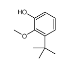 3-tert-butyl-2-methoxyphenol Structure