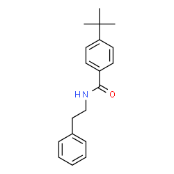 4-tert-butyl-N-(2-phenylethyl)benzamide structure