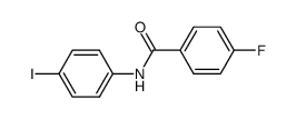 4-fluoro-N-(4-iodophenyl)benzamide Structure