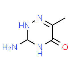 1,2,4-Triazin-5(2H)-one, 3-amino-3,4-dihydro-6-methyl- (9CI) structure