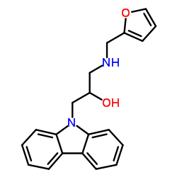 1-CARBAZOL-9-YL-3-[(FURAN-2-YLMETHYL)-AMINO]-PROPAN-2-OL picture