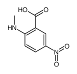 2-(methylamino)-5-nitrobenzoic acid structure