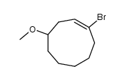 (E)-1-bromo-4-methoxycyclononene Structure