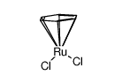 DICHLORO(BENZENE)RUTHENIUM(LL) DIMER Structure