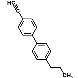 4-Ethynyl-4'-propylbiphenyl Structure