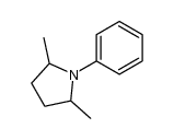 N-Phenyl-2,5-dimethylpyrrolidine结构式