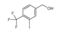 [3-Iodo-4-(trifluoromethyl)phenyl]methanol, 4-(Hydroxymethyl)-2-iodobenzotrifluoride picture