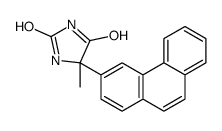 5-methyl-5-phenanthren-3-ylimidazolidine-2,4-dione结构式