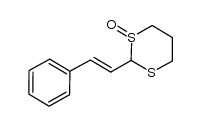 2-styryl-1,3-dithiane-1-oxide Structure