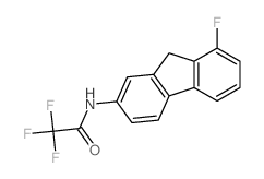 2,2,2-trifluoro-N-(8-fluoro-9H-fluoren-2-yl)acetamide Structure