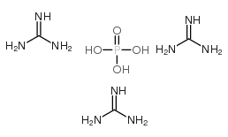 Trisguanidinium phosphate Structure