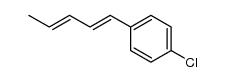 1-(4-chlorophenyl)-1,3-pentadiene结构式