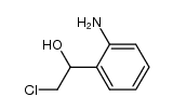 1-(2-amino-phenyl)-2-chloro-ethanol Structure