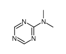 N,N-dimethyl-1,3,5-triazin-2-amine结构式