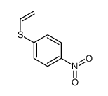 1-ethenylsulfanyl-4-nitrobenzene结构式