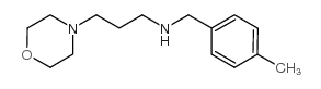N-[(4-methylphenyl)methyl]-3-morpholin-4-ylpropan-1-amine Structure