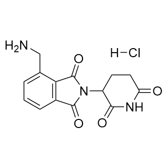 4-(Aminomethyl)-2-(2,6-dioxopiperidin-3-yl)isoindoline-1,3-dione hydrochloride Structure