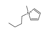 1-butyl-1-methylpyrrol-1-ium Structure