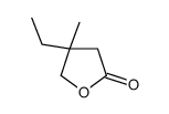 4-ethyl-4-methyloxolan-2-one Structure