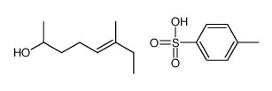 4-methylbenzenesulfonic acid,6-methyloct-5-en-2-ol结构式
