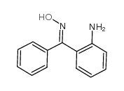 2-氨基二苯甲酮肟结构式