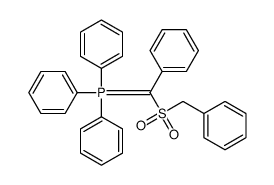 [benzylsulfonyl(phenyl)methylidene]-triphenyl-λ5-phosphane Structure