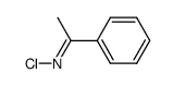 N-chloro-1-phenylethanimine结构式