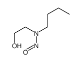 N-butyl-N-(2-hydroxyethyl)nitrous amide Structure