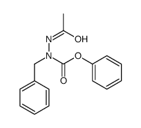 phenyl N-acetamido-N-benzylcarbamate Structure