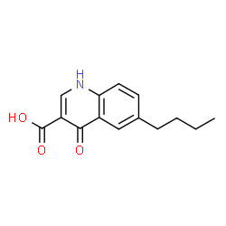 6-butyl-4-hydroxyquinoline-3-carboxylic acid picture