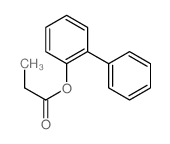 (2-phenylphenyl) propanoate结构式