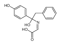 ()-(4-hydroxyphenyl)(phenylacetamido)acetic acid Structure