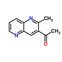 1-(2-Methyl-1,5-naphthyridin-3-yl)ethanone Structure