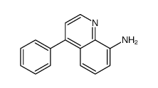 4-Phenyl-8-quinolinamine结构式