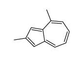 2,4-dimethylazulene Structure