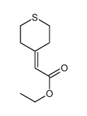 ethyl 2-(thian-4-ylidene)acetate Structure