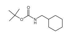tert-butyl N-cyclohexylmethylcarbamate结构式