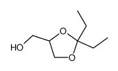 2,2-Diethyl-1,3-dioxolane-4-methanol结构式