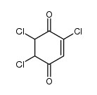 2,5,6-trichloro-cyclohex-2-ene-1,4-dione Structure