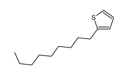 2-nonylthiophene Structure
