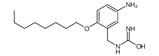 (5-amino-2-octoxyphenyl)methylurea Structure